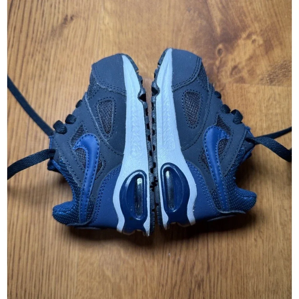 NIKE Air Max IVO(TD) 579997441 Infant‎ Baby Sz 4C Obsidian/Coastal Blue